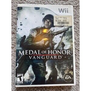 Medal of Honor: Vanguard (Nintendo Wii, 2007) *CIB W/ Manual,  TESTED + CLEANED